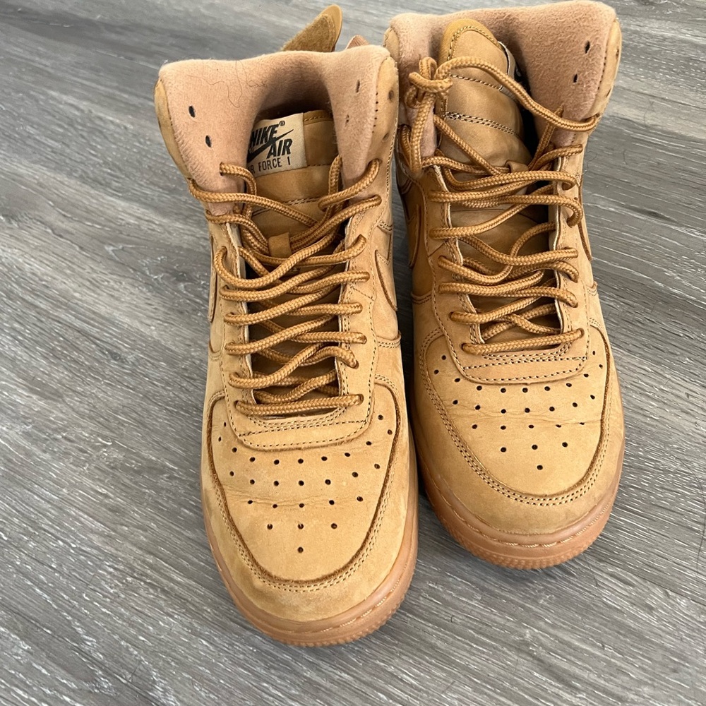 Boys High top Air Force sneakers